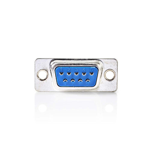 Nedis D-Sub Chassis Mount - D-SUB 9-Pin Female - Silver - Envelope, 