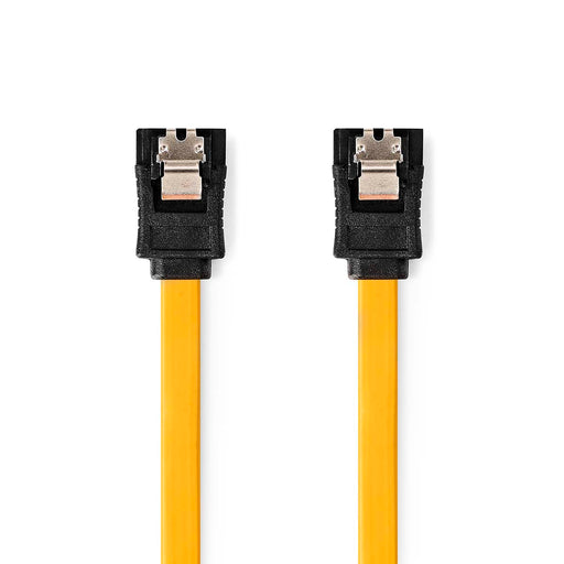 Nedis SATA Cable - 6 Gbps, SATA 7-Pin Female, SATA 7-Pin Female, Yellow - Box
