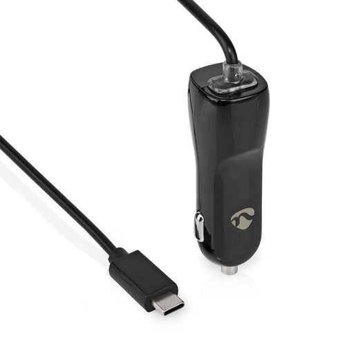 Nedis Car Charger - 1x 3,0 A, Number of outputs: 1, USB-C (Fixed) Cable, 15 W - Single Voltage Output