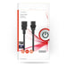 Nedis Power Cable - IEC-320-C14, IEC-320-C13, Straight, Black - Envelope