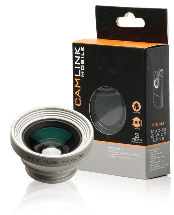 Camlink Mobile Phone Lens Macro / Wide Angle