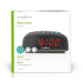 Nedis Digital Desk Alarm Clock - LED Display, Snooze function, No, No - Black