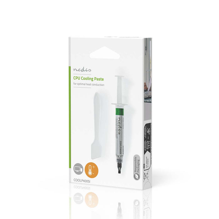 Nedis Cooling paste - 4.63W/m-k - Silver, 