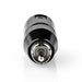Nedis XLR Adapter - XLR 3-Pin Male, RCA Male, Nickel Plated, 1 pcs - Polybag
