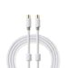 Nedis Coax Cable - IEC (Coax) Male, IEC (Coax) Female, Gold Plated, White - Polybag
