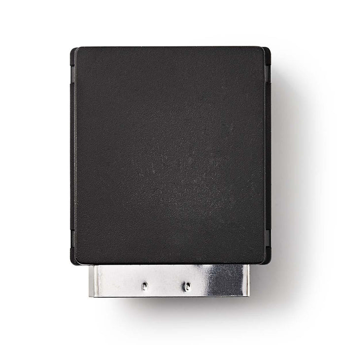 Nedis SCART Adapter - SCART Male, S-Video Female / SCART Female / 3x RCA Female, Nickel Plated, 1 pcs - Polybag