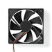 Nedis DC Fan - DC, Fan size: 120 mm, 3-Pin, 19.2 dBA - Black