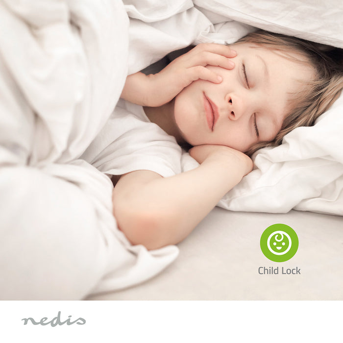 Nedis Dehumidifier - 10 l/Day, Dehumidification / Automatic / Dry laundry / Ventilation, Yes, Yes - 100 m³/h