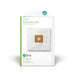 Nedis Vacuum Cleaner Bag - 4 pcs, Synthetic, Most sold for: Universal, Most sold for: Universal - White