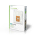 Nedis Vacuum Cleaner Bag - 4 pcs, Synthetic, Most sold for: AEG, Most sold for: AEG - White