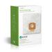Nedis Vacuum Cleaner Bag - 4 pcs, Synthetic, Most sold for: Electrolux, Most sold for: Electrolux - White