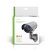 Nedis Dummy Security Camera - Bullet, IP44, Battery Powered, Including wall mount - Grey
