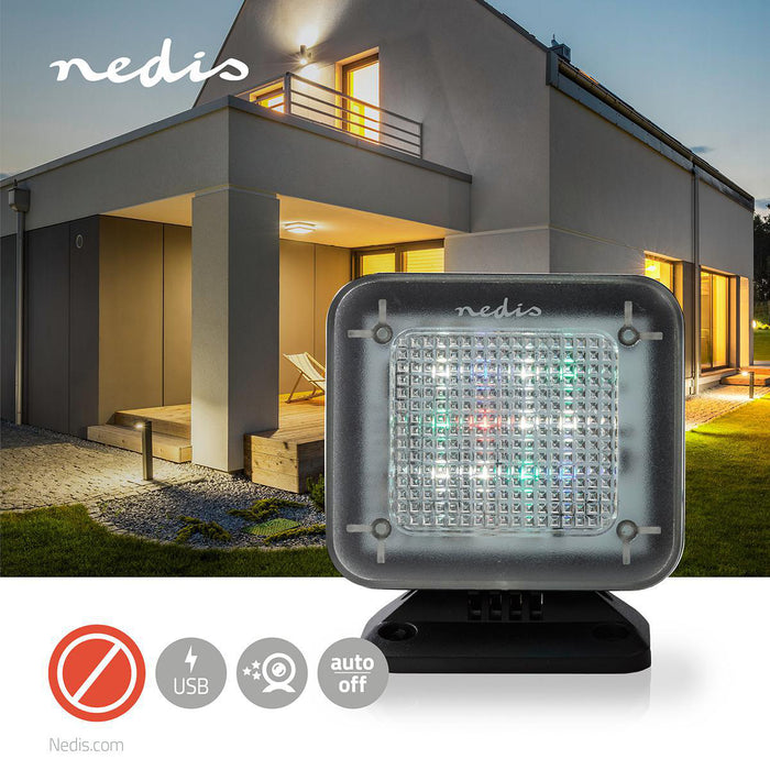 Nedis TV Simulator - USB Powered - Indoor - Black, 