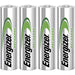 Energizer Rechargeable NiMH Battery AA - 1.2 V DC - 2000 mAh - 4-Blister, 