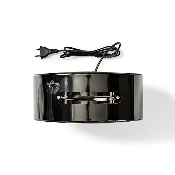 Nedis Table Fan - Mains Powered, Diameter: 250 mm, 20 W, 2-Speed - Gun Metal Grey