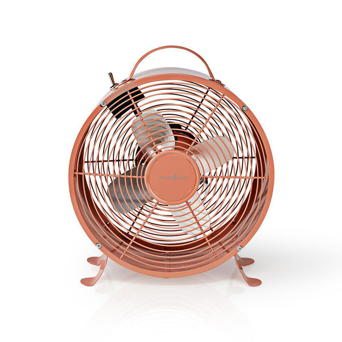 Nedis Table Fan - Mains Powered, Diameter: 250 mm, 20 W, 2-Speed