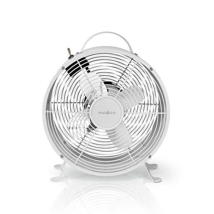 Nedis Table Fan - Mains Powered, Diameter: 250 mm, 20 W, 2-Speed