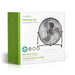 Nedis Floor Fan - 300 mm, 3-Speed, Tiltable, Tiltable - Metal