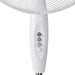 Nedis Stand Fan - Diameter: 400 mm, 3-Speed, Oscillation, Adjustable height - White