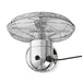 Nedis Table Fan - Mains Powered, Diameter: 300 mm, 35 W, 3-Speed - Chrome