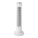 Nedis Tower Fan - 3-Speed, Oscillation, 45 W, Shut-off timer - White