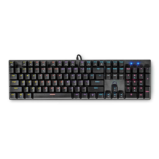 Nedis Wired Gaming Keyboard - USB Type-A, Mechanical Keys, LED, Power cable length: 1.50 m - Gaming