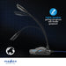 Nedis Gaming Microphone - Used for: Desktop / Notebook, USB, Connection output: 1x 3.5 mm Audio Out, On/Off switch - Headphone output
