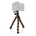 Nedis Gorilla Tripod - Maximum load capacity: 1.0 kg, 26.0 cm, 6 Segments, ABS / Plastic - Black / Orange
