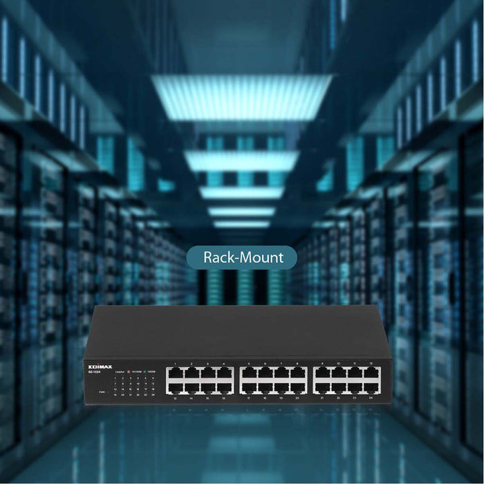 Edimax Switch 19&quot; Gigabit 24-port