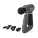 Nedis Sports Massage Gun - Battery Powered, Built-In Lithium-Ion, Rechargeable, USB-Cable - Grey