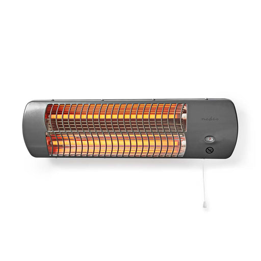 Nedis Bathroom Heater - 1200 W, 2 Heat Modes, X4, X4 - Grey