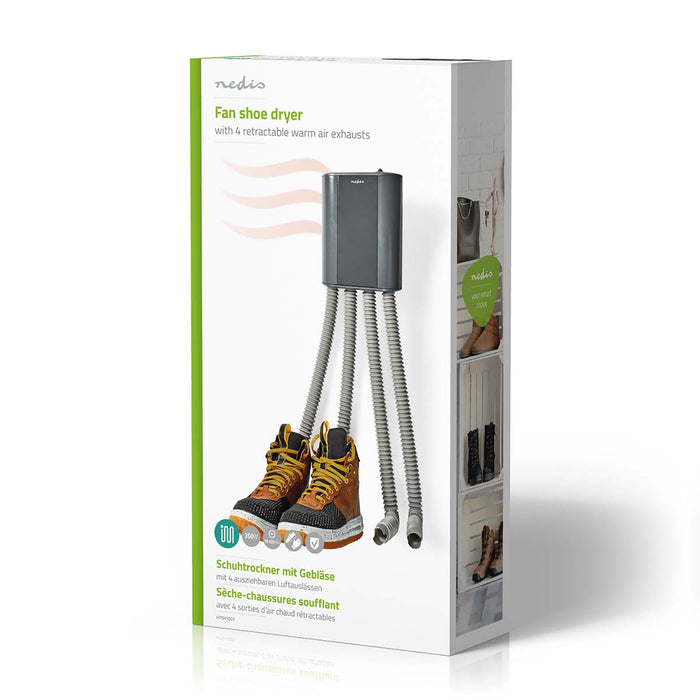 Nedis Shoe Dryer - 350 W - 45 °C - Overheating protection, 