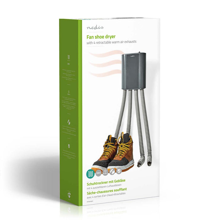 Nedis Shoe Dryer - 350 W - 45 °C - Overheating protection, 