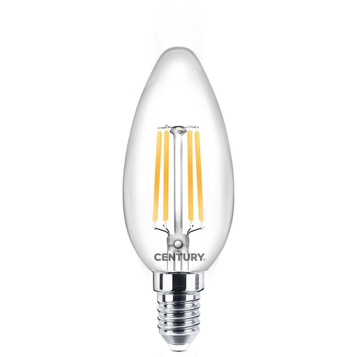 Century LED Vintage Filament Lamp Candle 4 W 480 lm 2700 K
