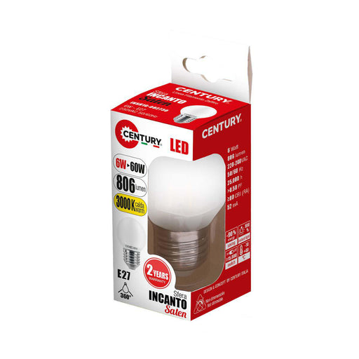 Century LED Lamp Globe E27 6 W 806 lm 3000 K