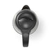 Nedis Electric Kettle - 1.7 l, Stainless Steel, Aluminium / Black, Strix® controller - Boil-dry protection