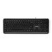 Nedis Wired Keyboard - USB-A, Multimedia, QWERTY, US Layout - Numeric keypad