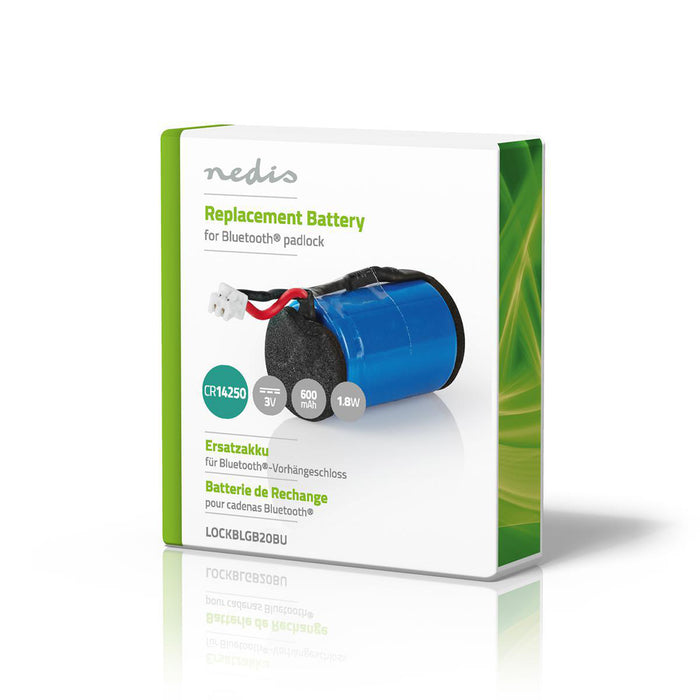 Nedis Replacement Battery - 600 mAh - Gift Box with Euro Lock, 