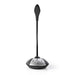 Nedis Microphone - Used for: Desktop / Notebook, Wired, USB-A Male, On/Off switch - Headphone output