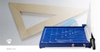 Nedis Paper Cutting Machine - Max. cutting size: 297 x 420 mm, Type of knife: Metal, Metal, Metal - Black / Blue