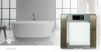 Nedis Personal Scale - Digital, Silver, Tempered Glass, Maximum weighing capacity: 180 kg - Body analysis
