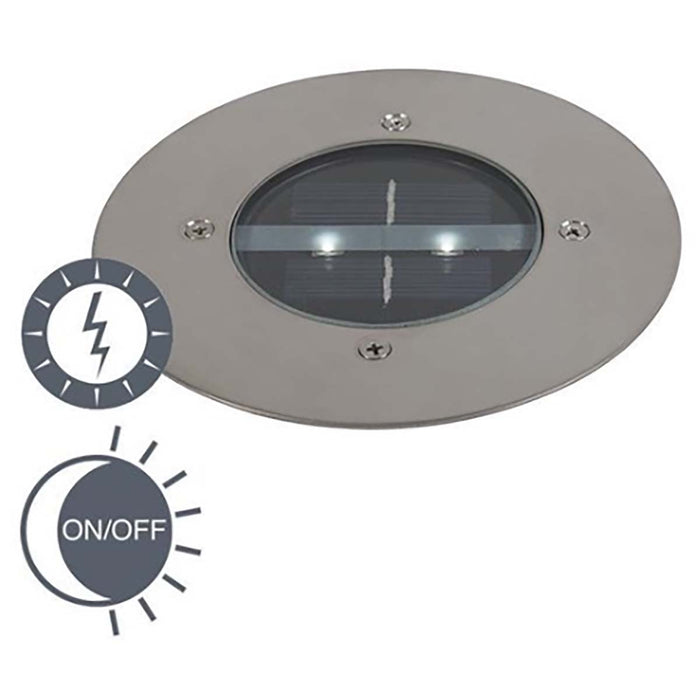 Ranex Solar Ground Spot 2 LED Round