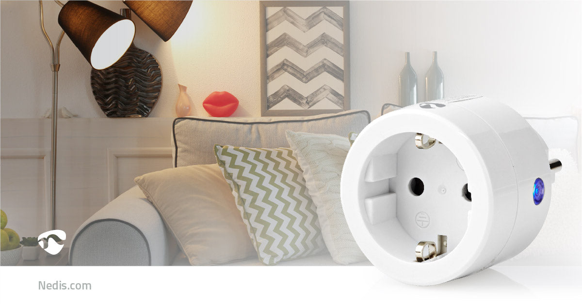 Nedis RF Plug - 433 MHz, IP20, 2300 W, -10 - 50 °C - White