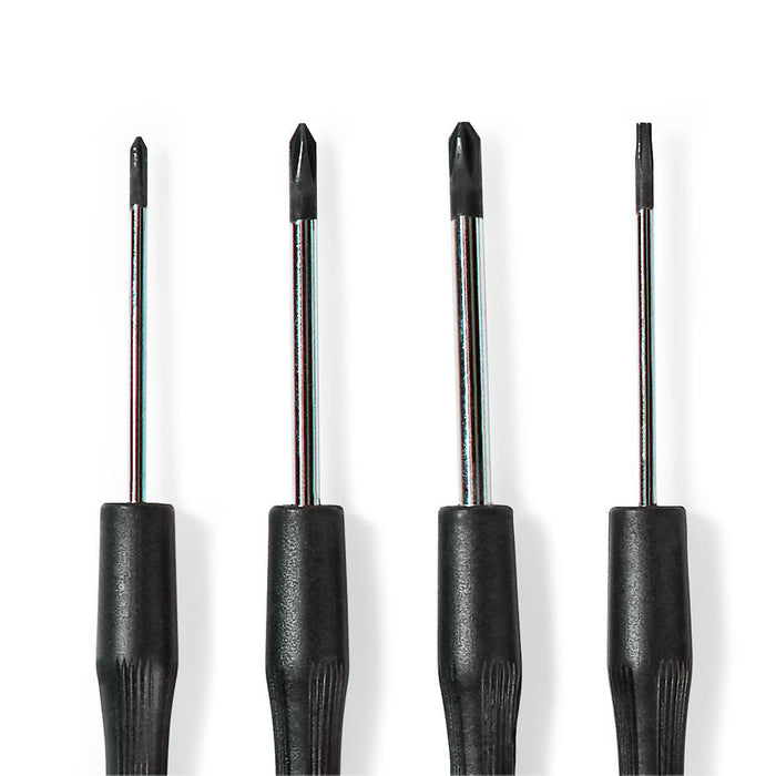 Nedis Precision Screwdriver Set - 3x PH / 4x Flat / 4x Hex / 4x Tx, 