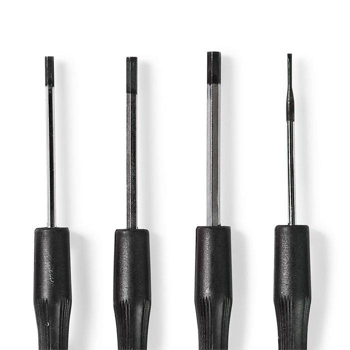 Nedis Precision Screwdriver Set - 3x PH / 4x Flat / 4x Hex / 4x Tx, 