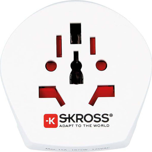 Skross SKross Travel Adapter World-to-USA Earthed