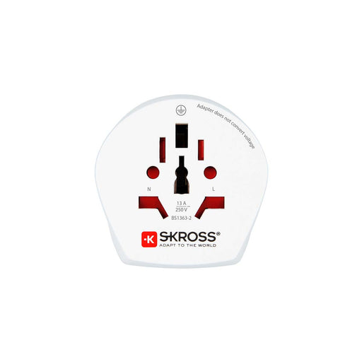 Skross SKross - Travel Adapter - Combo - World-to-UK Earthed, 