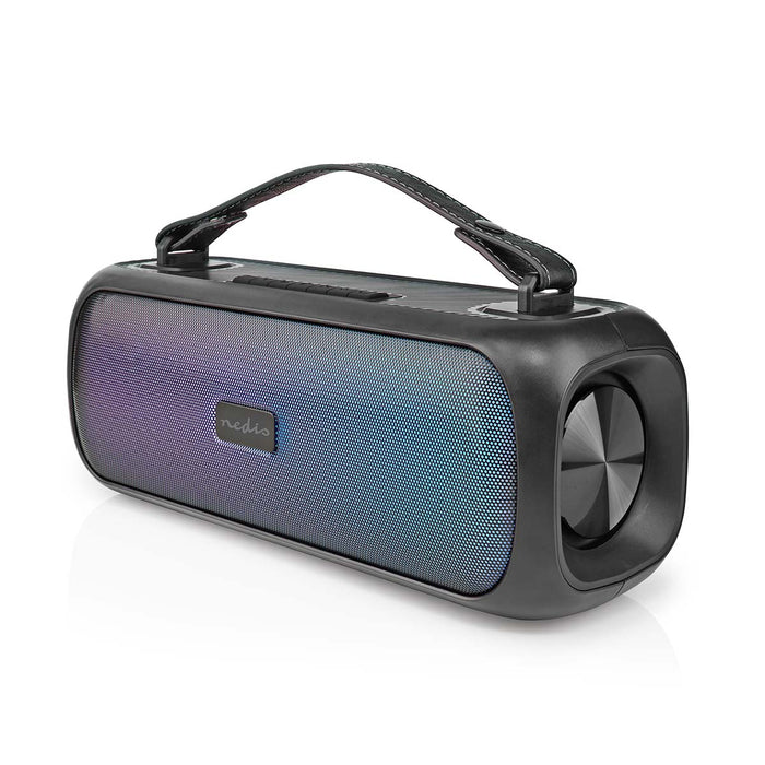 Nedis Bluetooth® Party Boombox - 4.5 hrs, 2.0, 45 W, Party lights - Black