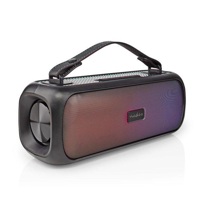 Nedis Bluetooth® Party Boombox - 4.5 hrs, 2.0, 45 W, Party lights - Black