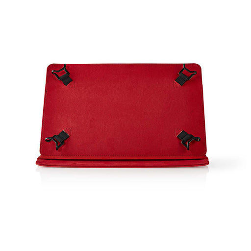 Nedis Tablet Folio Case - 10", Universal, Red, Red - PU